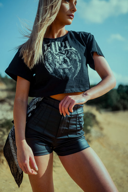 BLASPHEMY | Women's Cropped Tee